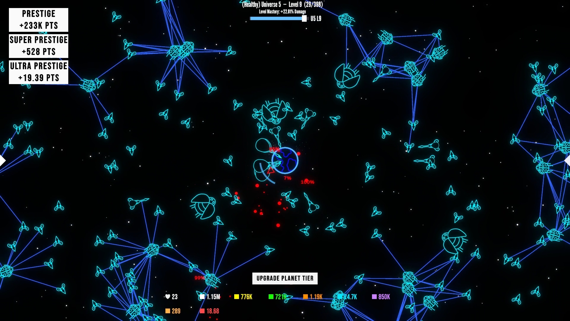 Hive Fall — chaotic combat